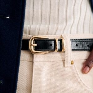Livie Belt - Black / Gold